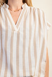The Stripe Blouse