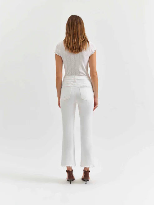 Shy Girl High Rise Crop Flare