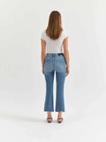 Daze Shy Girl Cropped Flare Jean