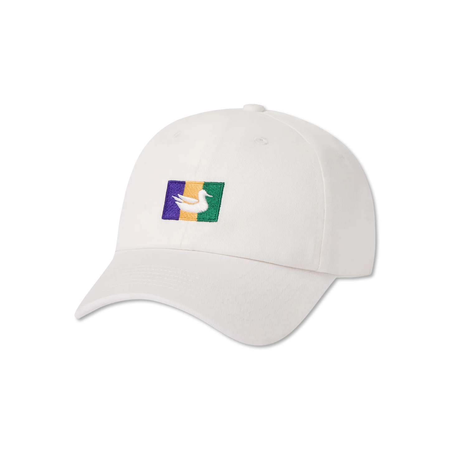 Mardi Gras Flag Snapback Hat