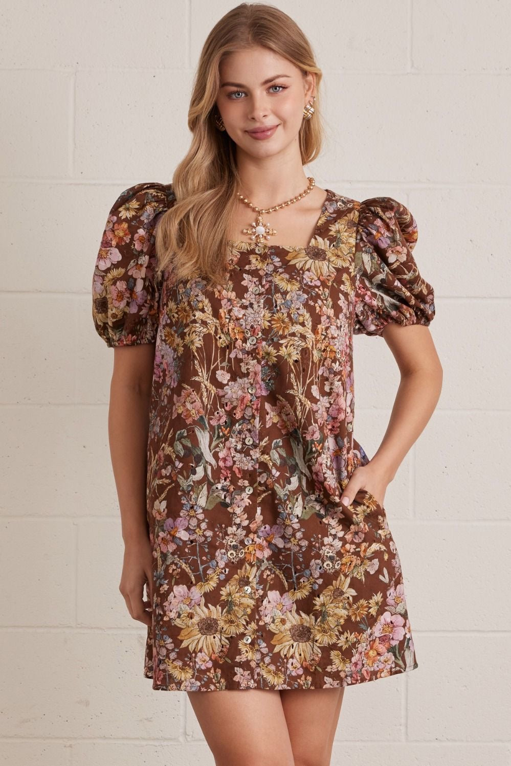 The Wildflower Mini Dress