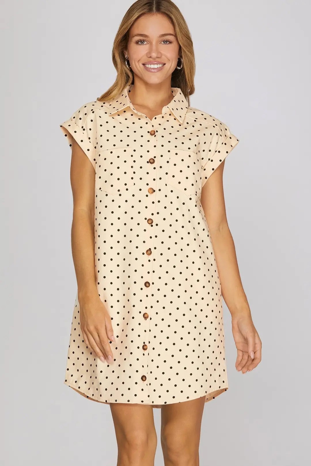 The Polka Dot Mini Dress