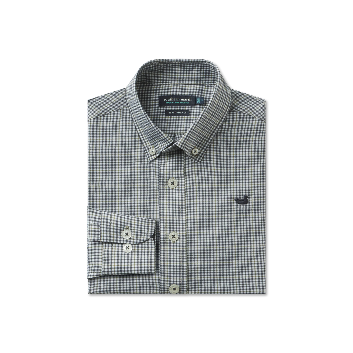 Youth Dyer Performance Gingham Dress Shirt