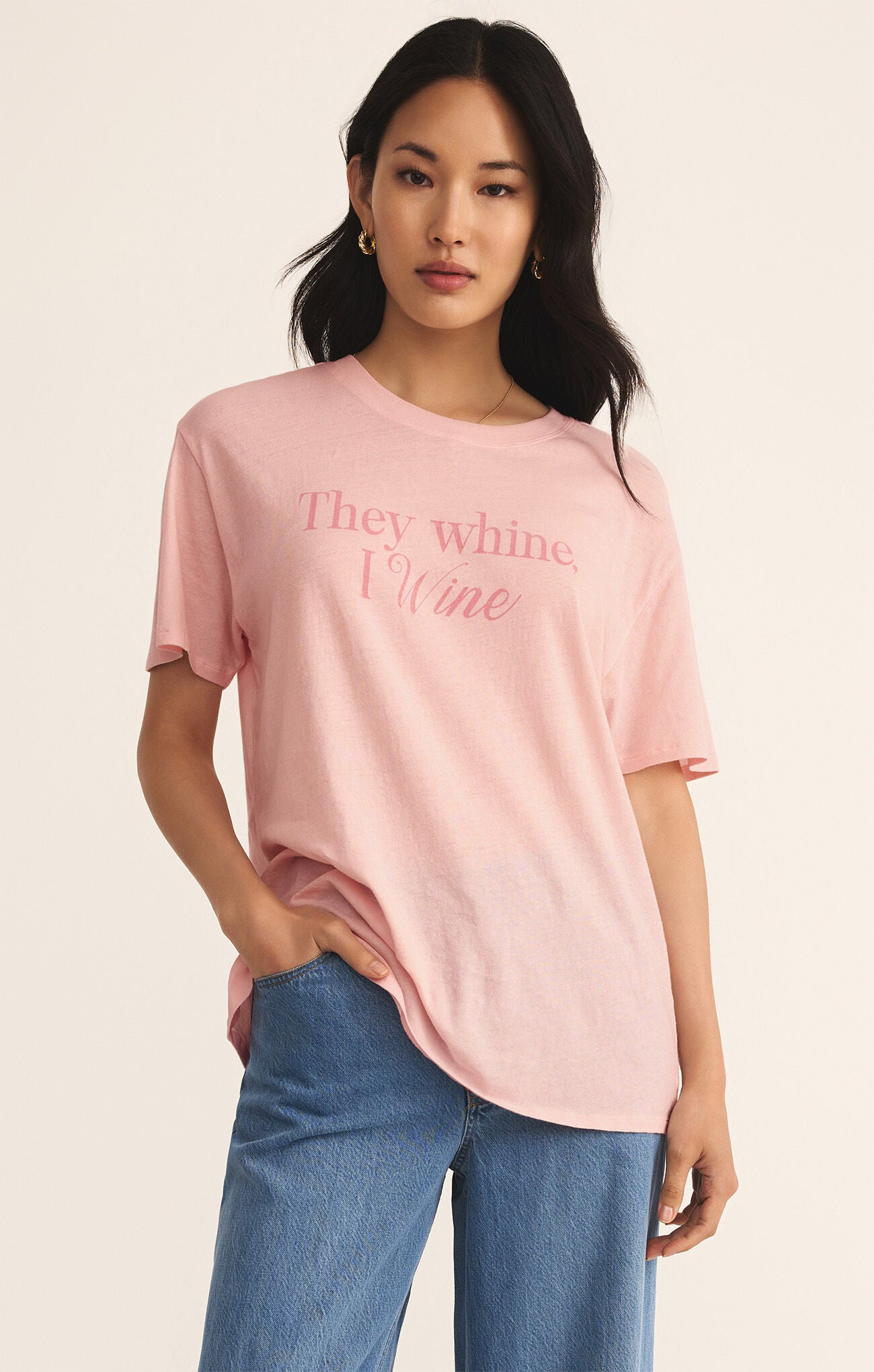 Boyfriend Wine Mom Tee