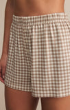Maddie Gingham Short