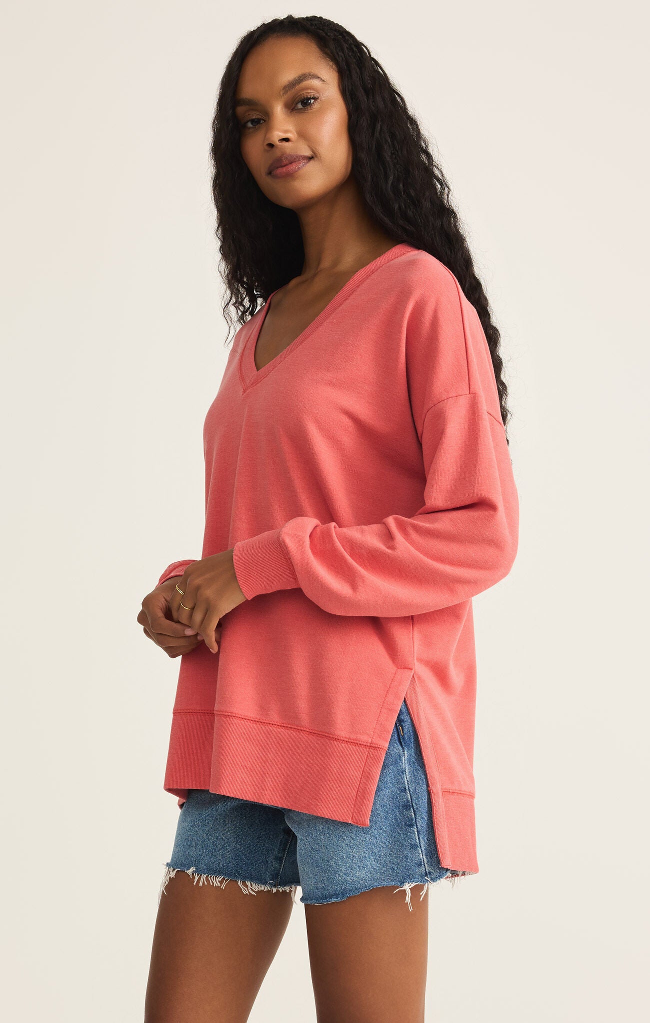Modern V-Neck Weekender