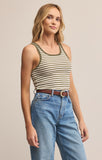 Classic Striped Scoop Tank