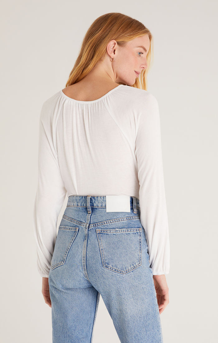 Niki Sleek Jersey Top