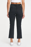 Shy Girl High Rise Crop Flare Jeans