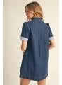The Denim Shift Dress