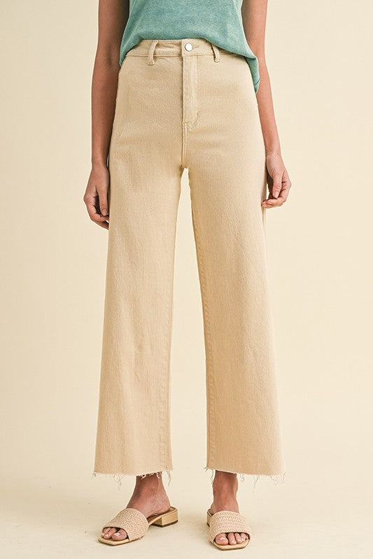 The Stretch Wide Leg Jean