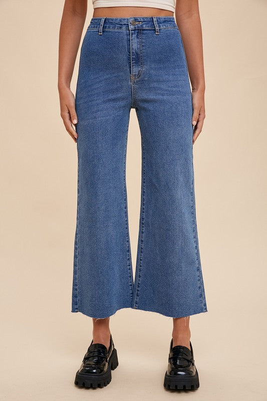 The Stretch Wide Leg Jean