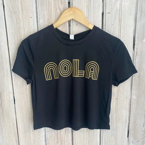 NOLA Cropped Tee