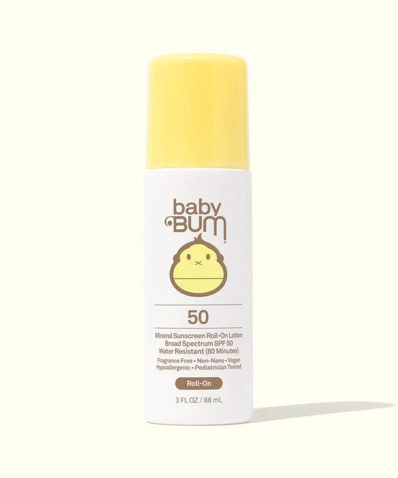 Baby Bum SPF 50 Sunscreen Roll-On Lotion 3oz