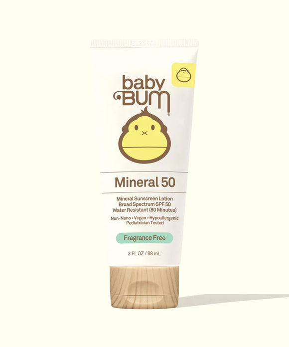 Baby Bum SPF 50 Mineral Sunscreen Lotion 3oz