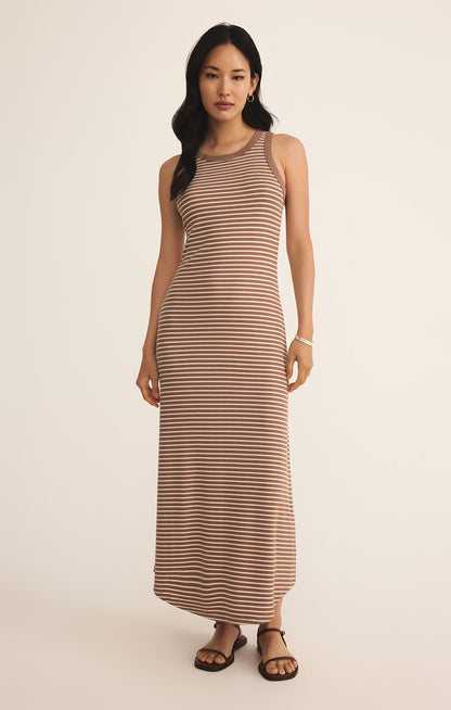 Goodwin Stripe Midi Dress