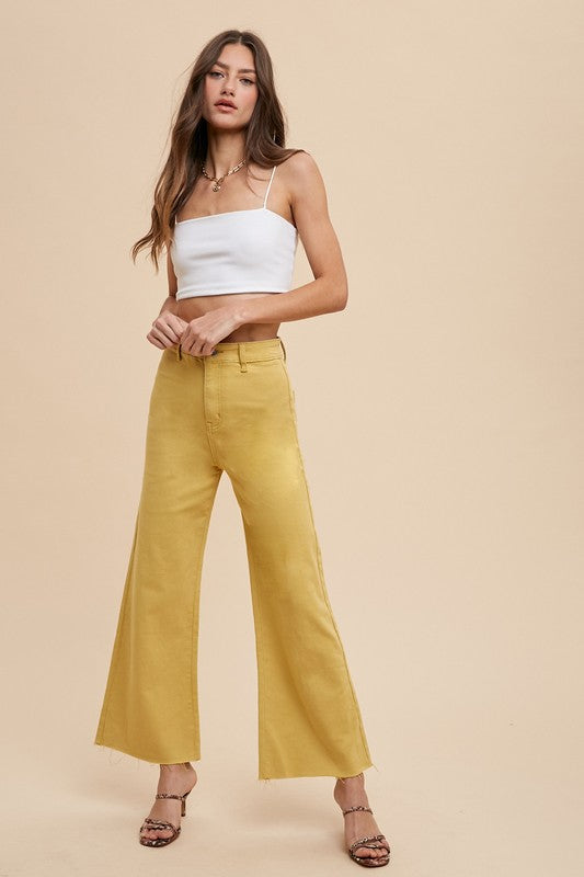 The Stretch Wide Leg Jean