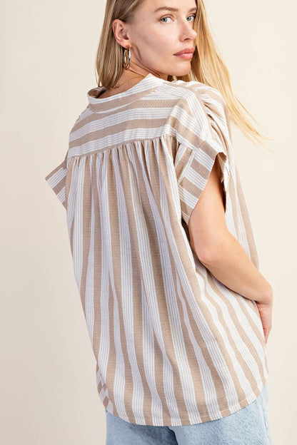The Stripe Blouse