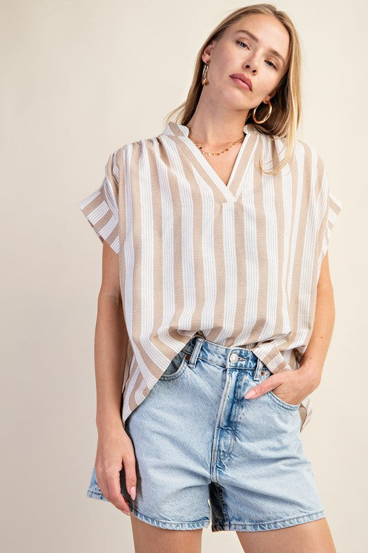 The Stripe Blouse