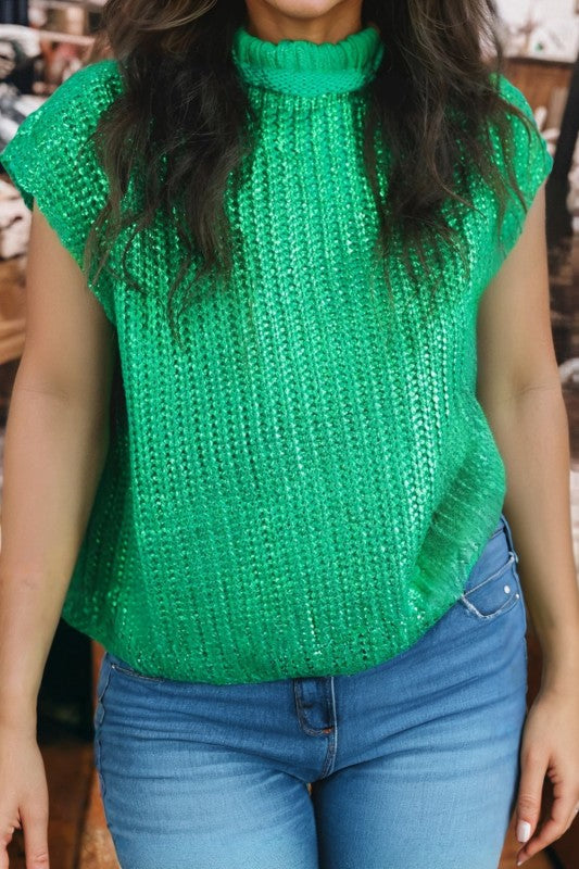 The Shimmy Sweater Top