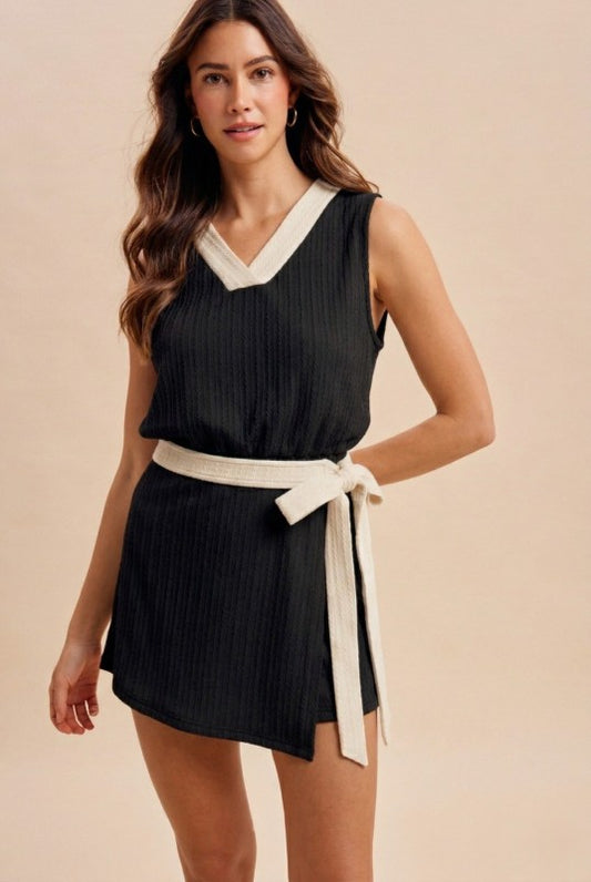 Cable Wrap Romper