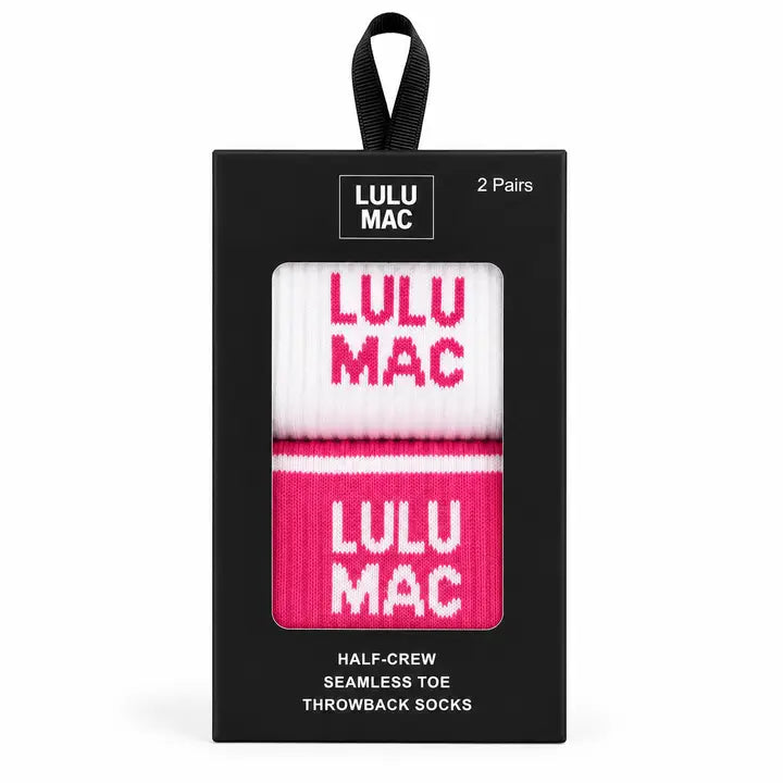 Lulu Mac Sock Pack 2-Pair