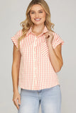 Drop Shoulder Stripe Shirt