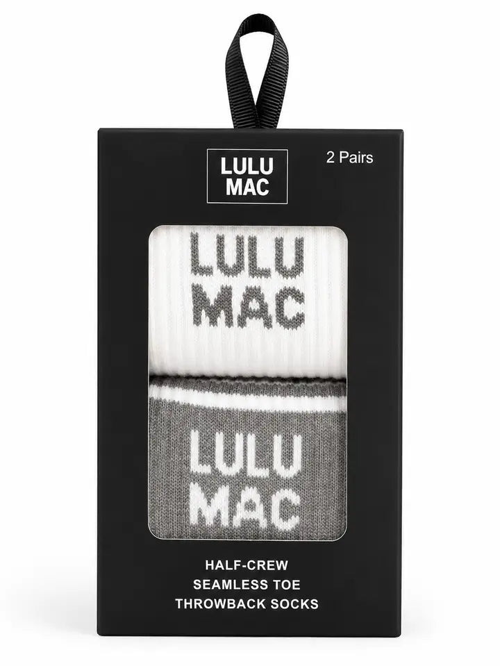 Lulu Mac Sock Pack 2-Pair