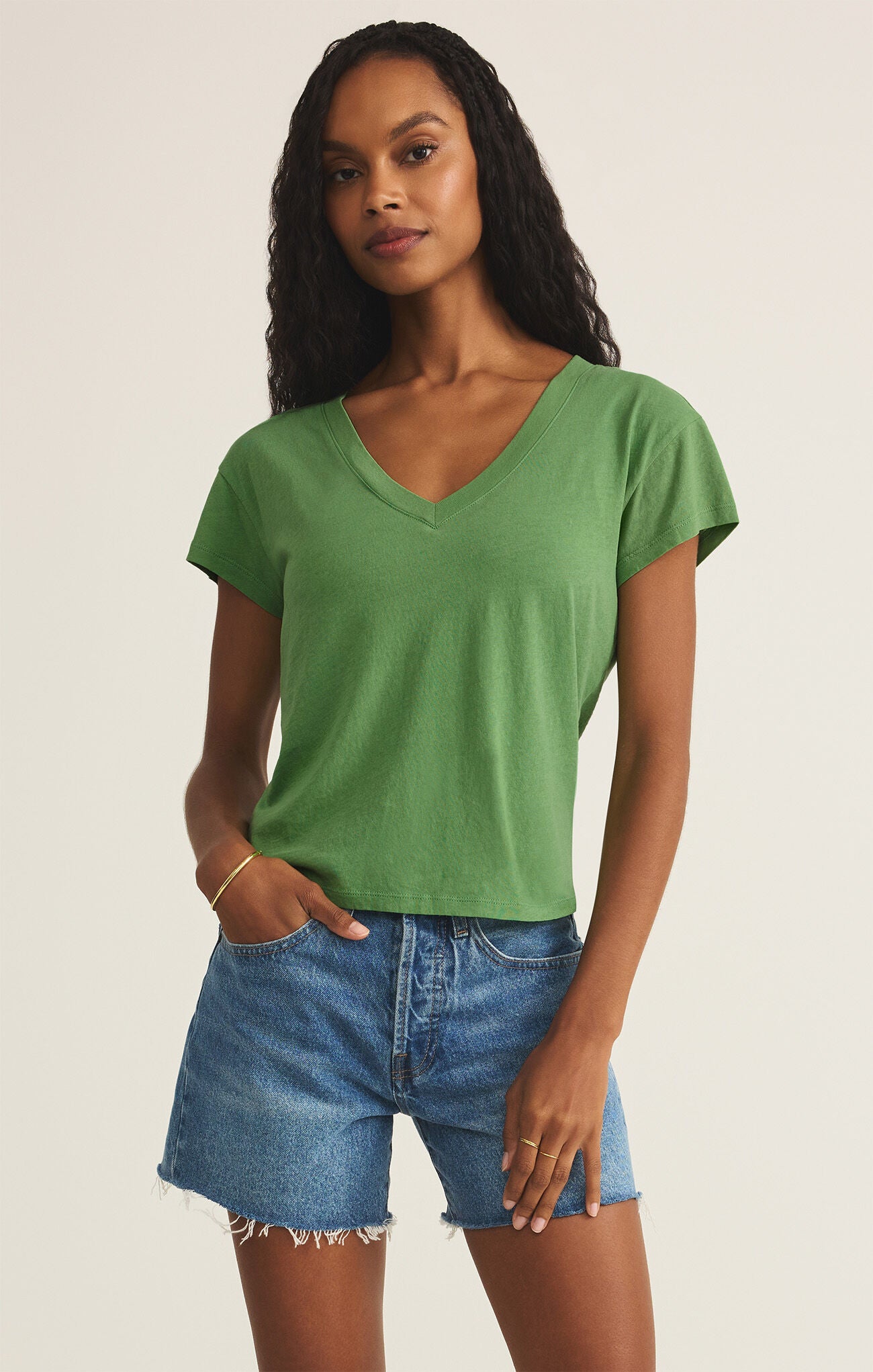 Modern V-Neck Tee