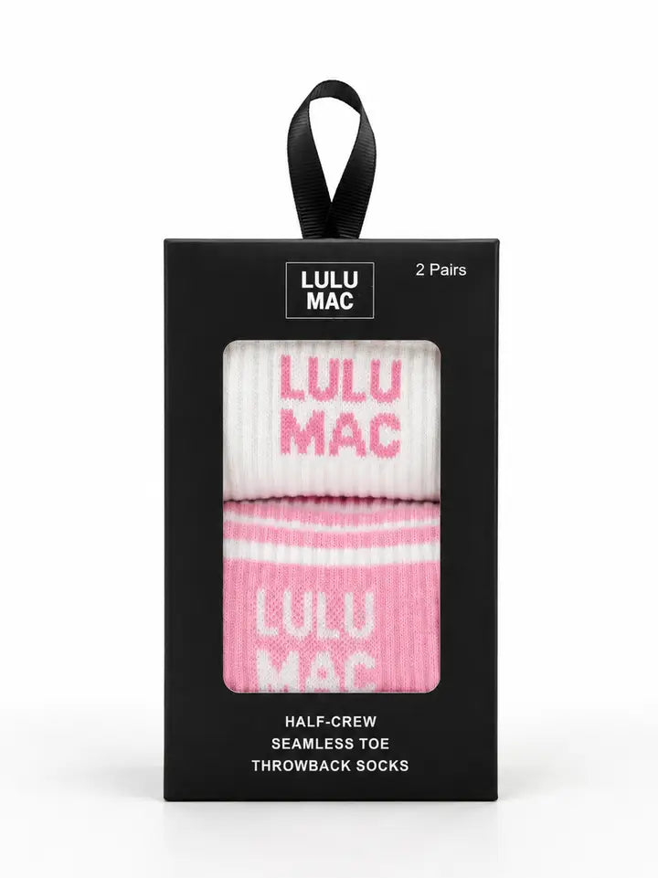 Lulu Mac Sock Pack 2-Pair