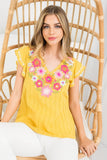 The Boho Floral Blouse