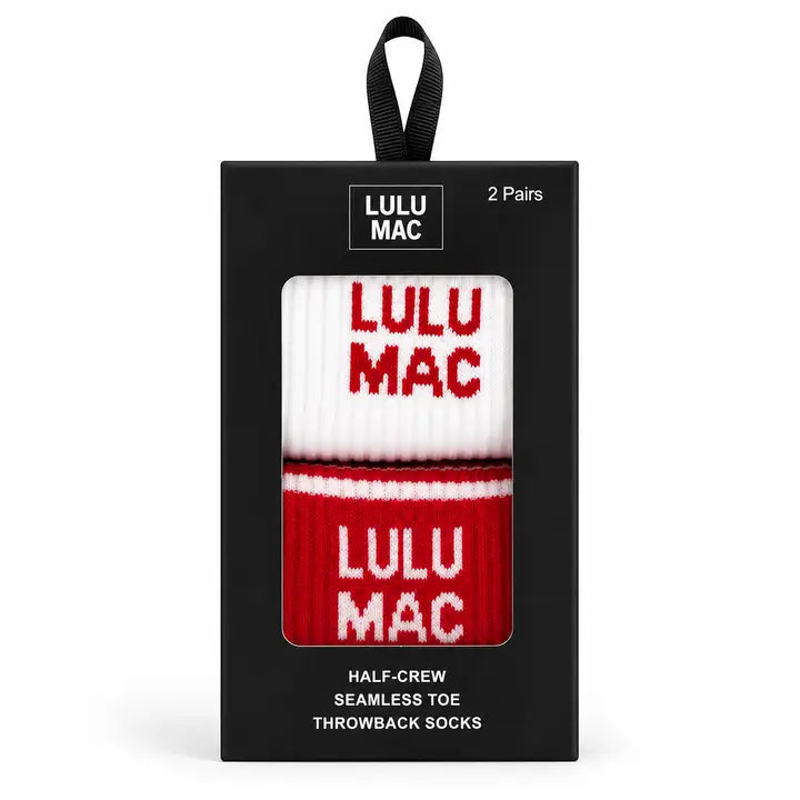 Lulu Mac Sock Pack 2-Pair