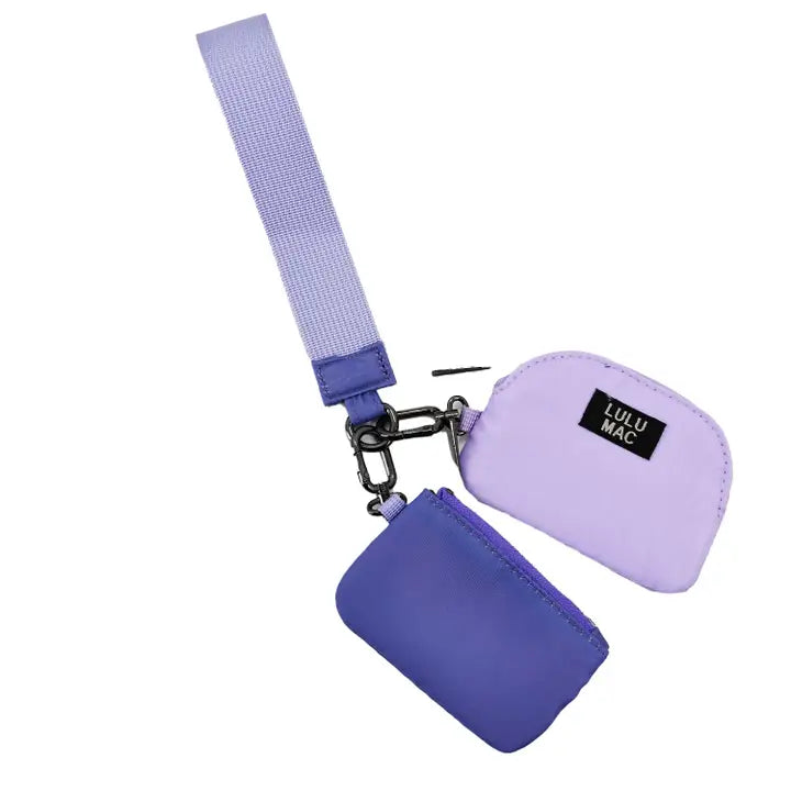Lulu Mac Double Pouch Wristlet