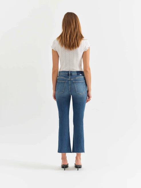 Shy Girl High Rise Crop Flare