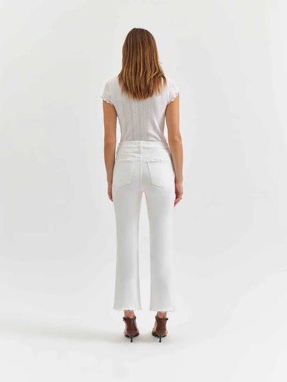 Shy Girl High Rise Crop Flare