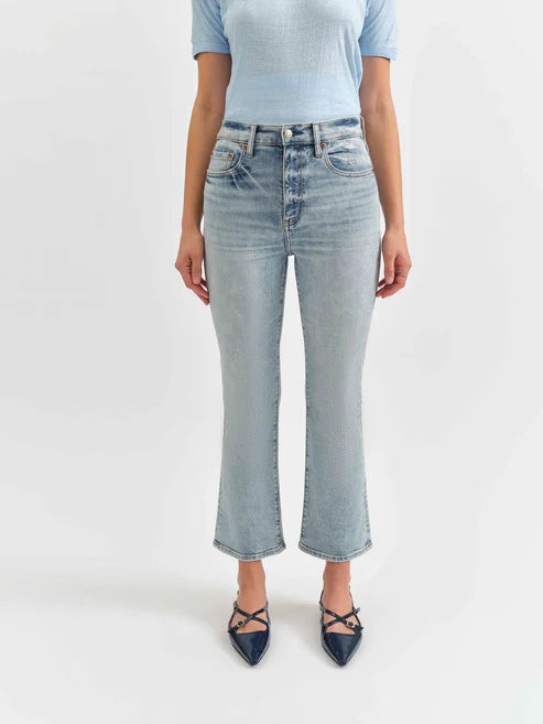 Shy Girl High Rise Crop Flare