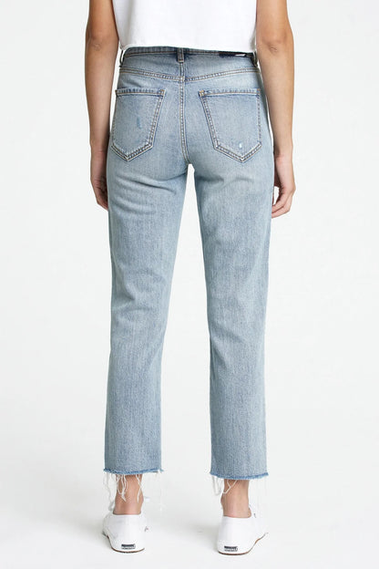 Straight Up High Rise Straight Jean