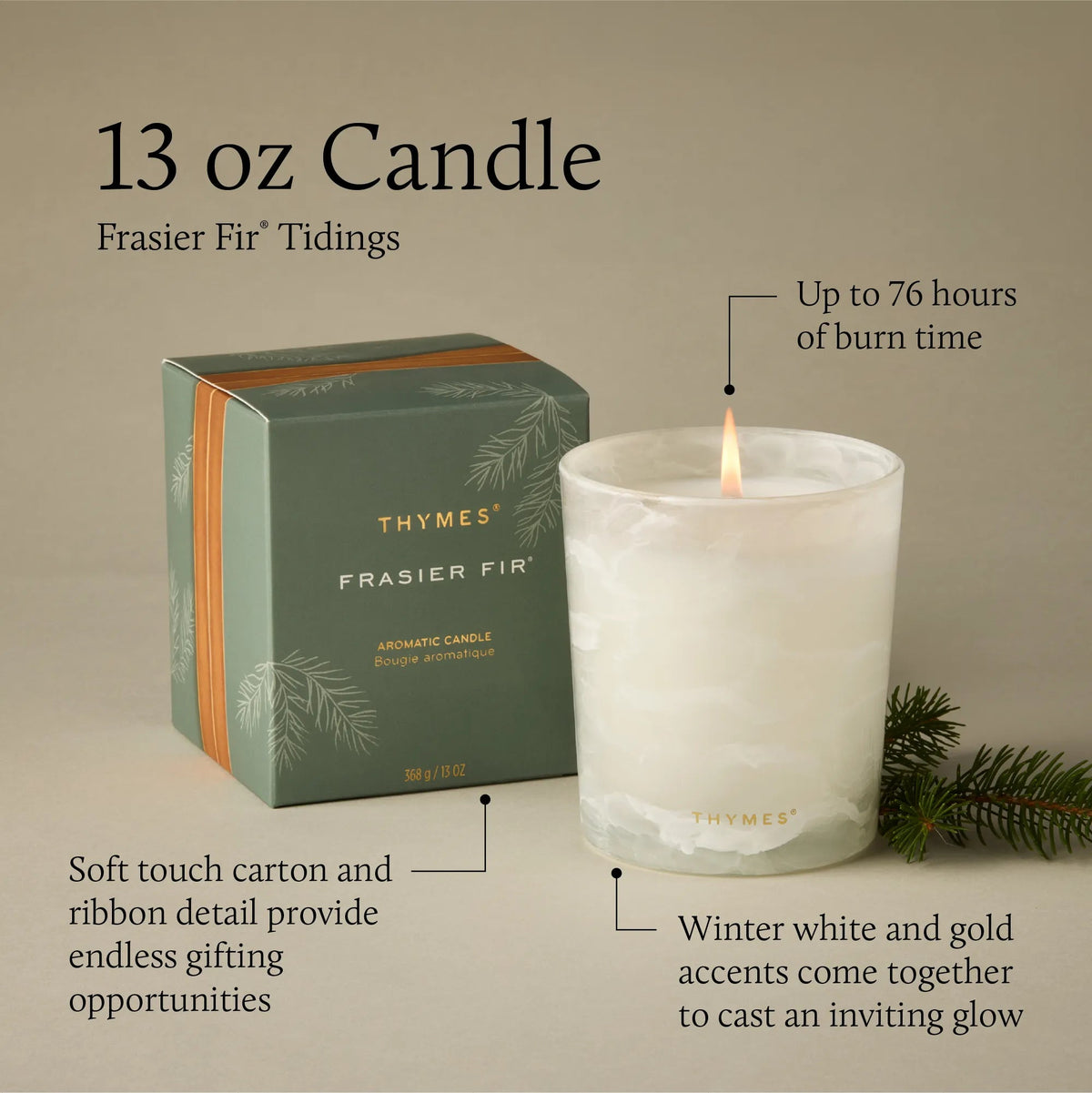 Frasier Fir Tidings 13 oz Candle