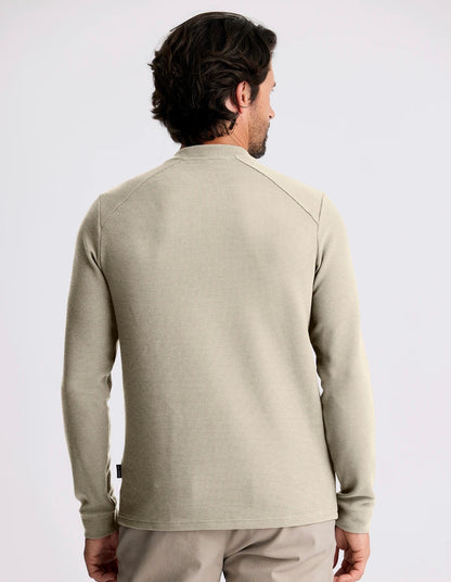 Men's Waffle Long Sleeve Henley