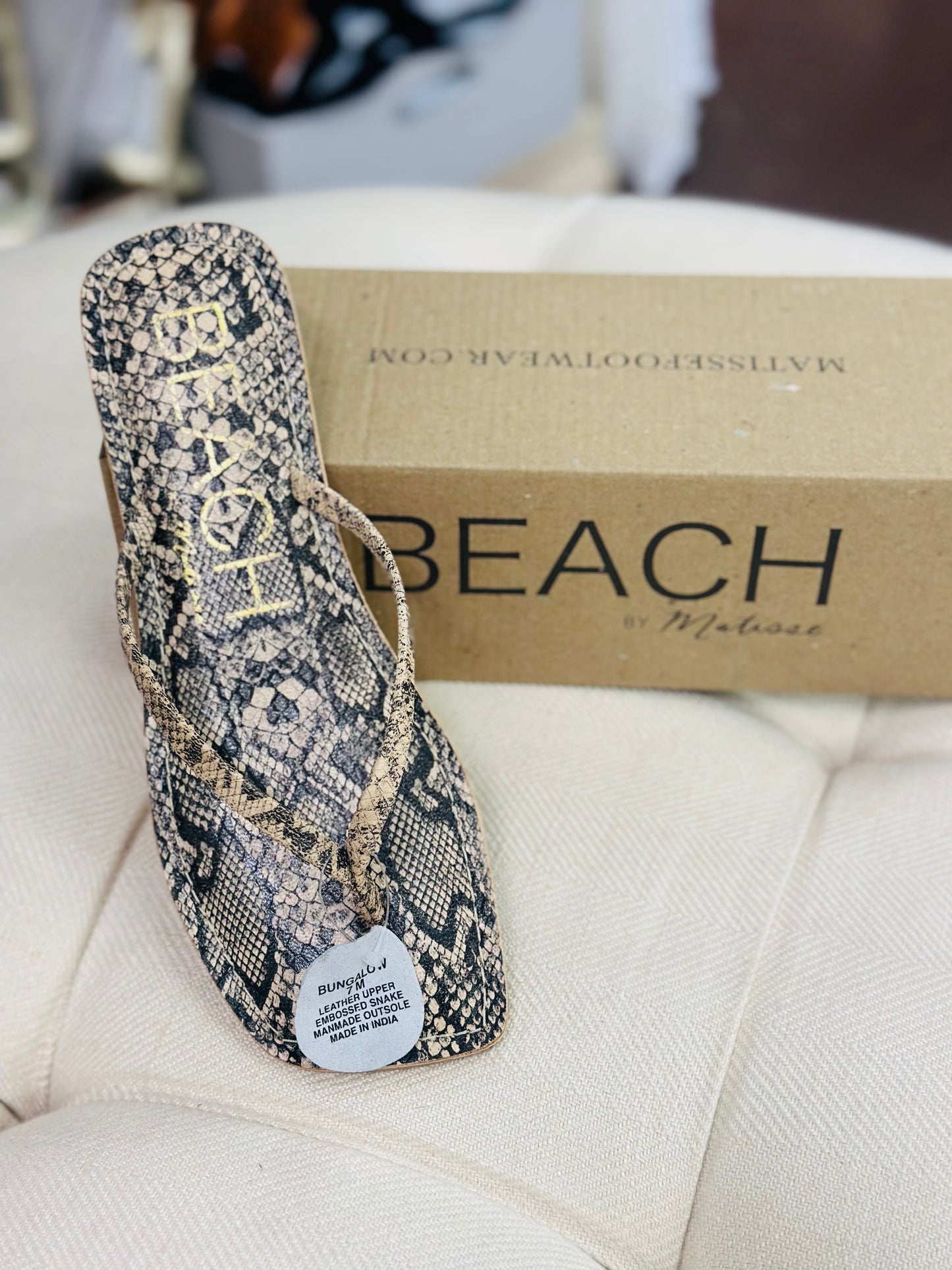 Bungalow Thong Sandal