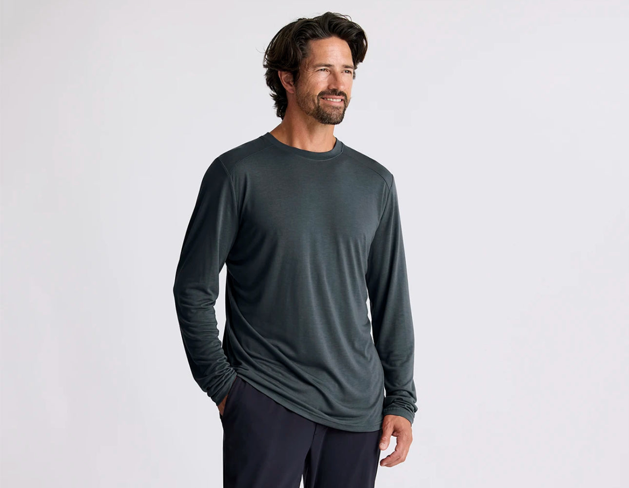 Men's Bamboo Lightweight Long Sleeve