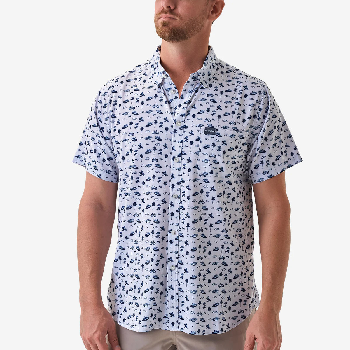 Metlife Button Up Performance Button Up – Wildflower Boutique Morgan City