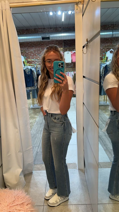 Soho High Rise Ankle Flare