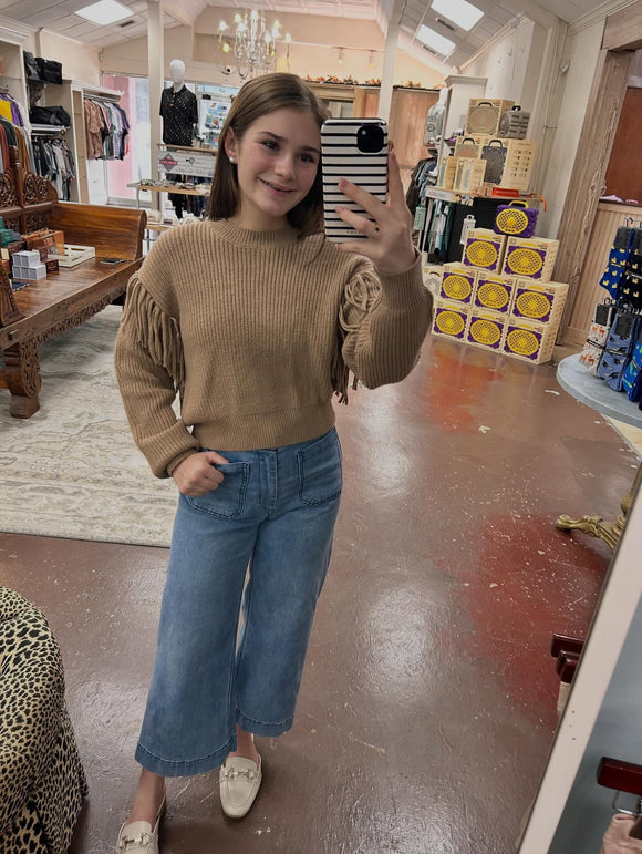 On The Fringe Sweater