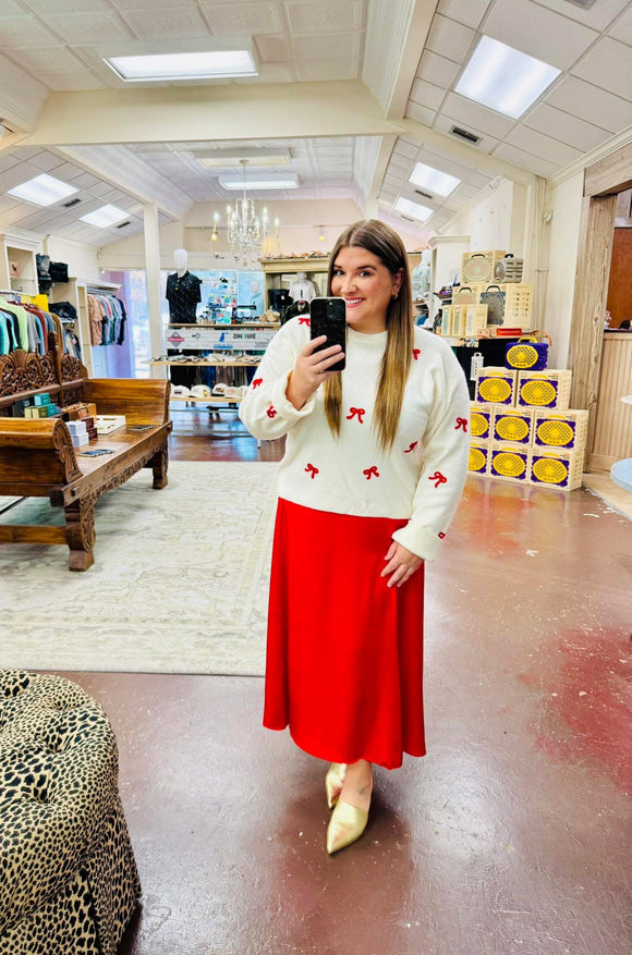 Tie The Ribbon Sweater