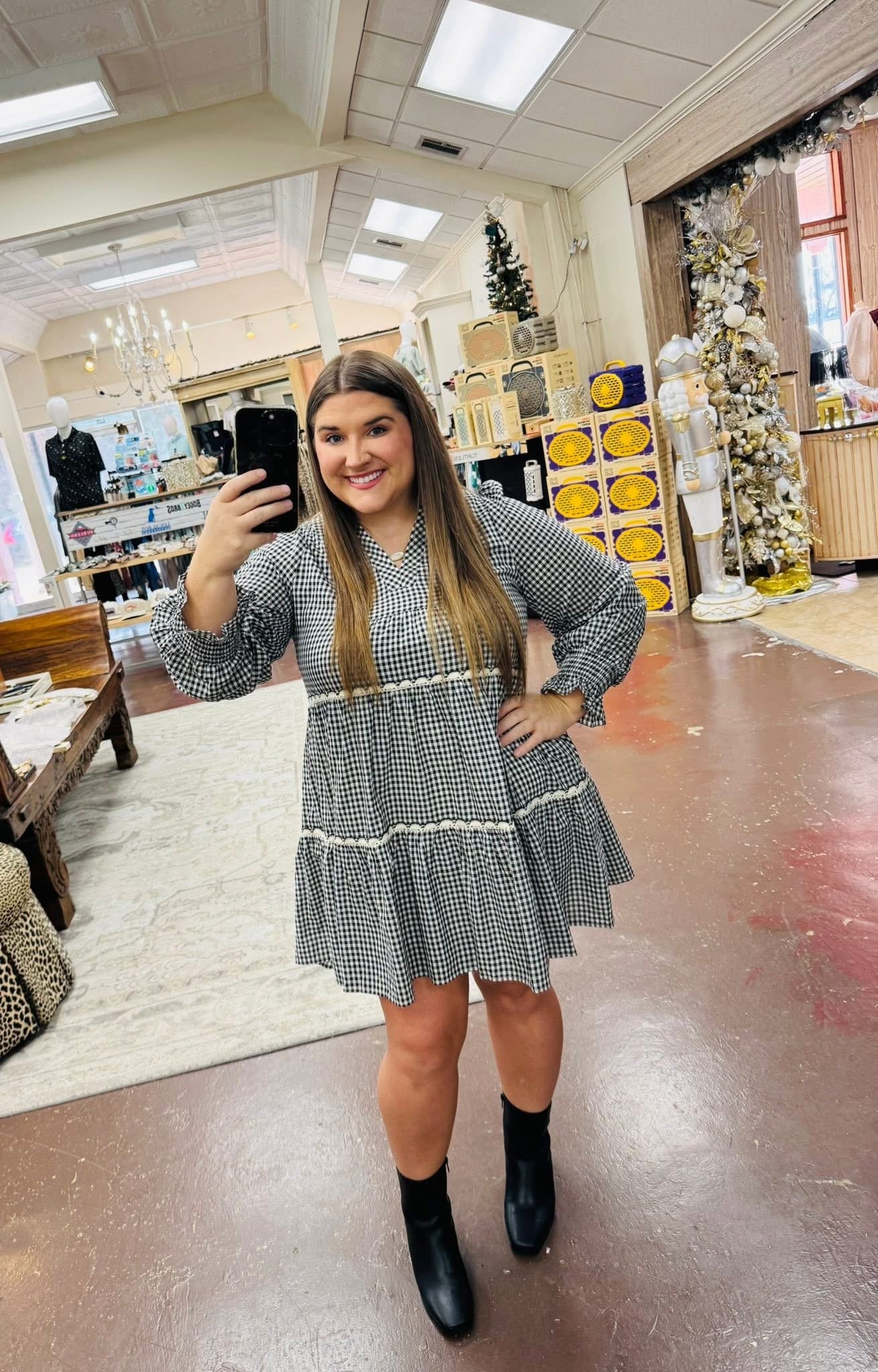 The Checked Dress