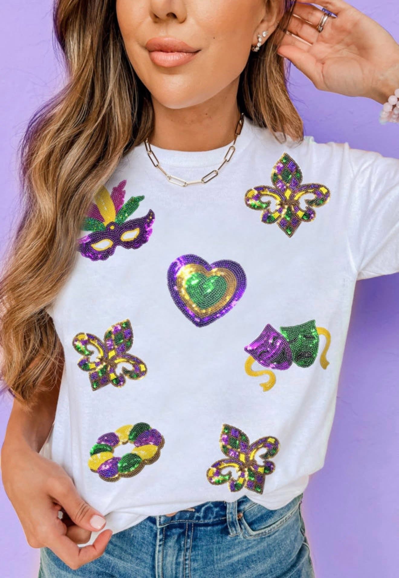 Mardi Gras Tees