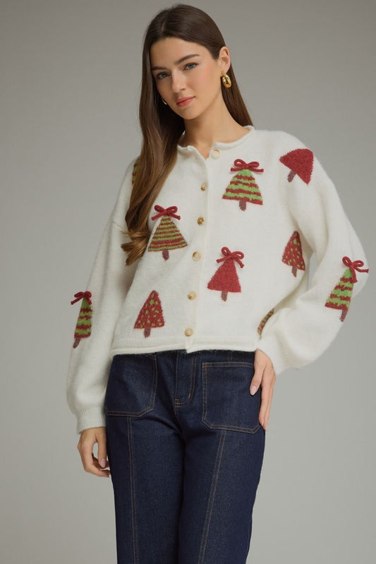 Oh Christmas Tree Cardigan