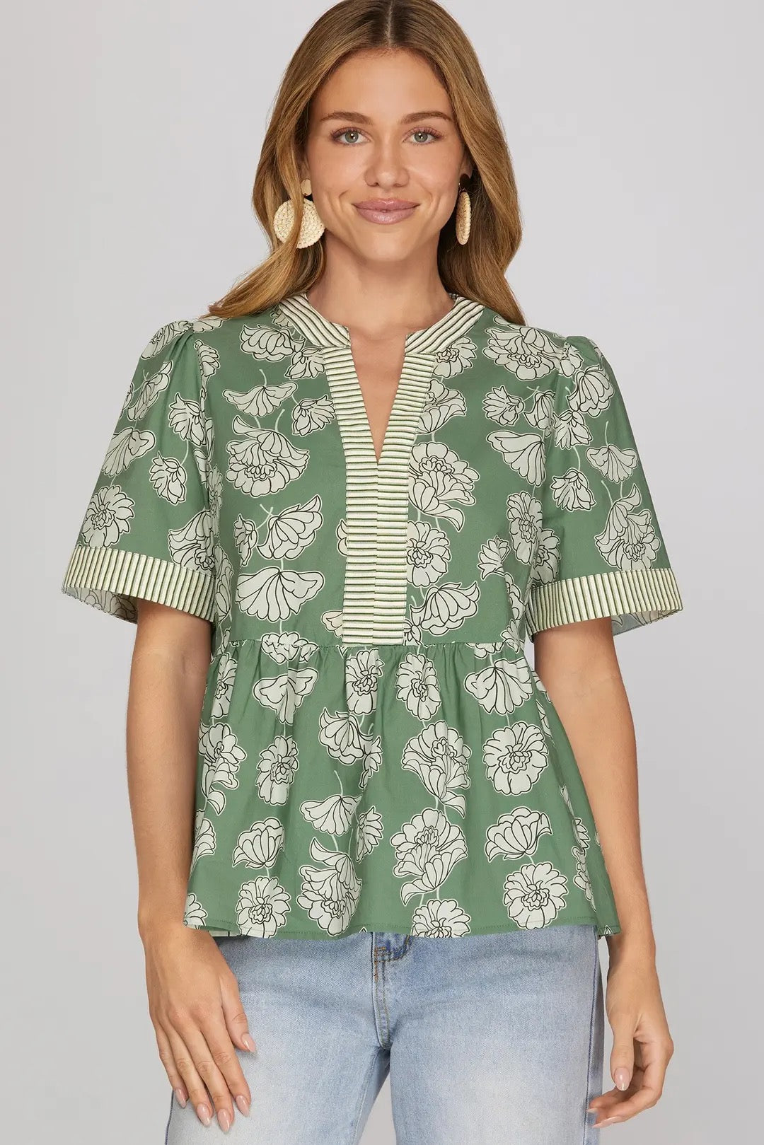The Slate Green Top