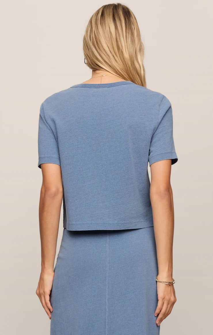 Stellan Jersey Demin Tee